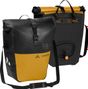 Paar Vaude Aqua Back Color Gelb Gepäckträgertaschen (x2)