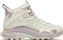 Chaussures de Randonnée Merrell Moab Speed 2 Mid Gore-Tex Beige/Violet Femme