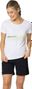 Camiseta de manga corta para mujer Odlo F-Dry Ridgeline Blanco