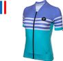 Maglia LeBram Tourmalet Donna a maniche corte Blu Viola Celeste