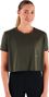 Camiseta Corta Running Circle Smooth Operator Caqui