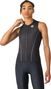 Castelli Anima Flow mouwloos shirt zwart/wit voor dames