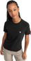 T-shirt randonnée manches courtes femme Eiger Noir