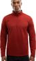 Pull fitness demi-zip homme Torch Rouge
