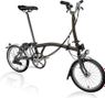 Vélo Pliant Brompton C-Line Explore Guidon Medium  Black Lacquer