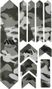 ALL MOUNTAIN STYLE XL Frame Guard Kit - 10 pcs - Camo