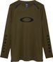 Maglia a maniche lunghe Oakley Maven Scrub Elite verde da uomo