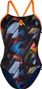 Maillot de Bain 1 Pièce Femme Aquasphere Essential Tie Back Multi Couleurs Orange