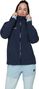 Giacca impermeabile Mammut Crag Hooded blu da donna