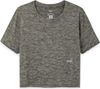Camiseta Corta Running Circle Smooth Operator Gris