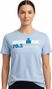 Ironman 70.3 Jonkoping Sky Blue Ladies Short Sleeve T-Shirt