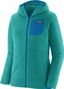 Polaire Femme Patagonia R1 Air Full-Zip Hoody Turquoise