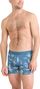 Saxx DropTemp Cooling Cotton Fly Sail Away Tapestry Boxer Blu Uomo