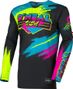 O'Neal Mayhem Reseda Langarmtrikot Schwarz/Fluo Gelb Männer