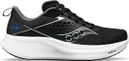 Chaussures Running Saucony Ride 17 Noir/Blanc Homme