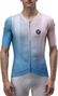 Maglia a maniche corte LeBram Race Ultralight rosa e blu