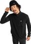 Pull polaire randonnée homme Platte Noir
