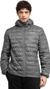 Veste randonnée isolante ultralégère femme Homme Terrain Gris