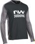 Maglia manica lunga Northwave Edge nera/grigia