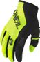 Gants Longs O'Neal Element Racewear Noir/Jaune Fluo