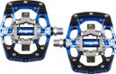 Paire de Pédales Automatiques Hope Union GC Bleu