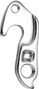 Patte derailleur alu  adaptable    cadre s - work (gh - 142)