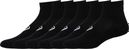 Chaussettes Asics Quarter Noir (6 paires)