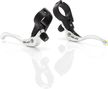 Coppia di leve freno cross XLC BL-R02 diametro 31,8mm nero argento