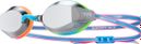 Tyr Black Ops 140 EV Mirrored Blue/Pink Swimming Goggles