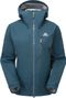 Mountain Equipment Chaqueta impermeable Makalu Azul Mujer 