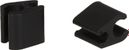 Boite de 10 Clips Duo Elvedes Noir 4.1 mm 