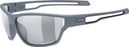 Gafas de sol UVEX Sportstyle 806 V gris mate