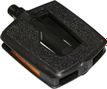 PEDALE CITY RESINE NOIR AVEC INSERTS SUPER GRIP 9-16  (PAIRE)