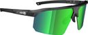 Estuche para gafas AZR Arrow RX Negro lacado/Verde multicapa + Pantalla transparente 