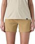 Patagonia Quandary 5' Beige Damen Wandershorts