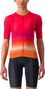 Maillot de manga corta para mujer Castelli Climber's 4.0 Rosa/Naranja