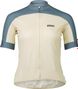 Dames Poc Essential Road Logo Short Sleeve Jersey Wit/Blauw
