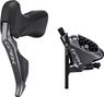 Maneta delantera izquierda Shimano ST-RX-815 / BR-RX810 Di2 11 velocidades, negra