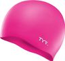TYR Silicon Cap No Wrinkle Rose Swim Cap