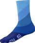 Unisex Socken Alé Q-Skin Diagonal Digitopress Blau