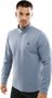 Pull fitness demi-zip homme Blur Bleu