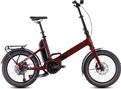 Vélo Pliant Électrique Cube Fold Hybrid 500 Shimano Tiagra 10V 500 Wh 20'' Rouge Merlot 2025