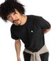 T-shirt randonnée manches courtes homme Cave Noir