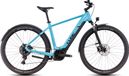 VTC Électrique Cube Nuride Hybrid Performance 500 Allroad Shimano Cues 9V 500 Wh 29'' Bleu Swimming Pool 2025