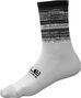 Chaussettes Unisexe Alé Q-Skin Scanner Blanc/Noir