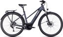 Cube Touring Hybrid One 500 Trapezio Bicicletta elettrica ibrida Shimano Alivio 9S 500 Wh 700 mm Grigio 2023