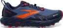 Brooks Cascadia 17 GTX Blue Red Women's Trail Shoes