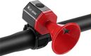 Sonnette de vélo à son d'avertissement 90 dB rechargeable par USB