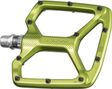 Ein Paar Funn Python Flat Pedals Grün