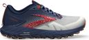 Zapatillas de trail Brooks Cascadia 17 Blanco Azul Rojo para mujer